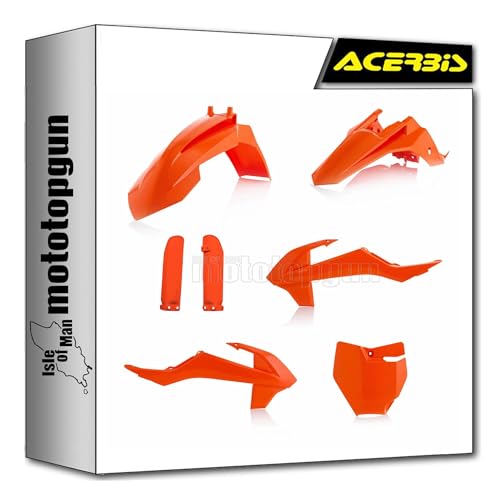 Acerbis 0023593.011.016 kit cache carenage orange pour KTM SX 65 2019 2020 Mototopgun