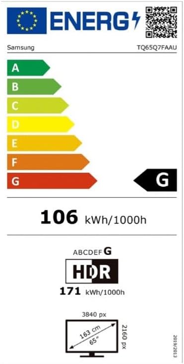 Samsung TV 65 Pulgadas QLED Q7F 4K Smart TV con Vision AI, 100% Volumen de Color con Quantum Dot y más de 500 Canales 13