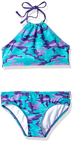 Image of Kanu Surf Girls Mahina UPF 50+ Beach Sport Halter Bikini 2-Piece Swimsuit