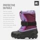 Sorel KIDS FLURRY Schneestiefel für Unisex Baby, Lila (Purple Dahlia x Paisley Purple) - Children, 30 EU