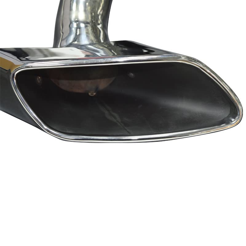 Escape de coche para X6 E71 2008-2013 con puntas de acero inoxidable 304 3