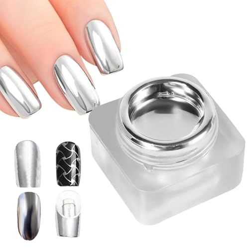 Uñas de gel para pintura de metal, gel pintado para manicura, espejo UV/LED, suministros de pintura artística, decoración para salón de manicura, hogar, principiantes