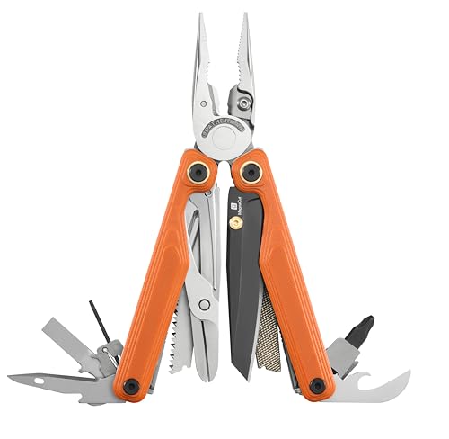 Image of LEATHERMAN, Wave Alpha - 16-in-1 Multi-Tool with MagnaCut Blade, G10 Handles & Full-Size Scissors, Canyonland