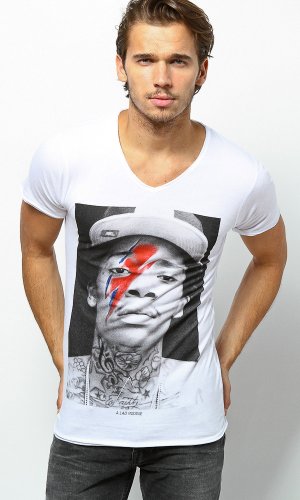 Eleven Paris - T-Shirt - Homme - Blanc (M99 White) - XS