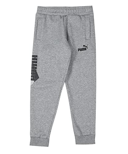 PUMA Pantalon de survêtement confortable contre le froid Power Logo Sweatpants
