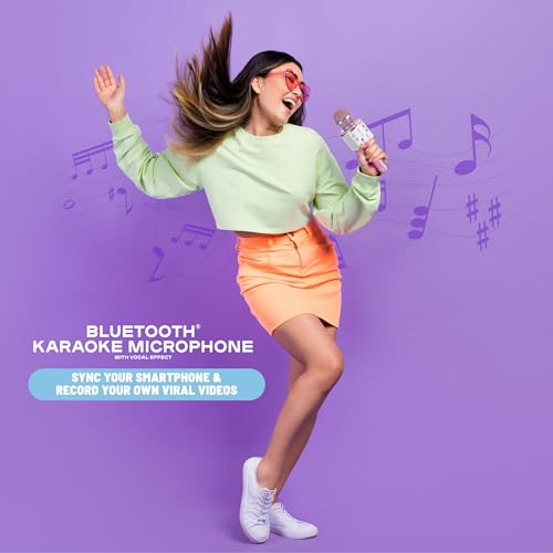 27% Off Claire's Bluetooth Karaoke Microphone for Kids with Voice Effects - Image 3