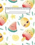 Composition Notebook College Ruled: Large Classic Notebook Journal for Adults Students Teachers High School College Classroom Business Office & Home