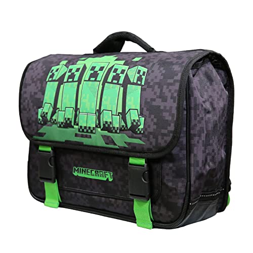 Bagtrotter Cartable 38 cm Minecraft Jeu Vidéo Noir