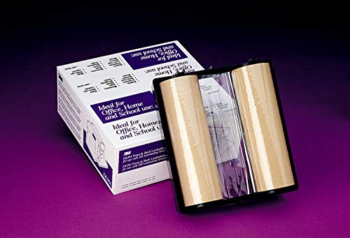 Image of Scotch Brand 3M Dual Laminate Refill-Cartridge DL951, 8.5 Inches x 100 Feet (DL951), Clear & Front and Back Lamination Refill Cartridge, Heat-Free, Can Accommodate Items up to 12 inch Wide (DL961)