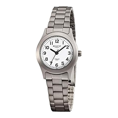 Regent F-855 Titan Ladies' Watch with Titanium Bracelet Cover