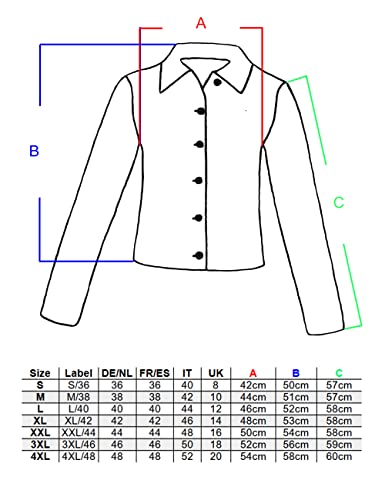 Fraternel Giacca di Jeans Donna Blouson Denim