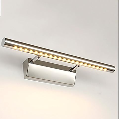 LJHA jingqiandeng LED Modern Waterproof Mirror Front Light Simple Bathroom Mirror Cabinet Lights Bathroom Wall Lamp Makeup Mirror Light Wall-Mounted Vanity Mirrors Cover