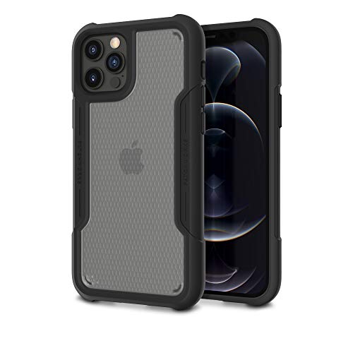 PATCHWORKS Solid Compatible with iPhone 12/12 Pro 5G Case 6.1 inch (2020) Ultra Thin Shockproof Hard Frosted Back Non Slip Stylish Fit Lightweight Protective Phone Case Military Grade Drop Tested