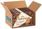 8X Galbusera Più Integrali Biscotti Frollini Integrali, 6 Monoporzioni da 55g, con Farine 100% Integrali, 11% di Fibre, Biscotti per Colazione e Merenda 330g