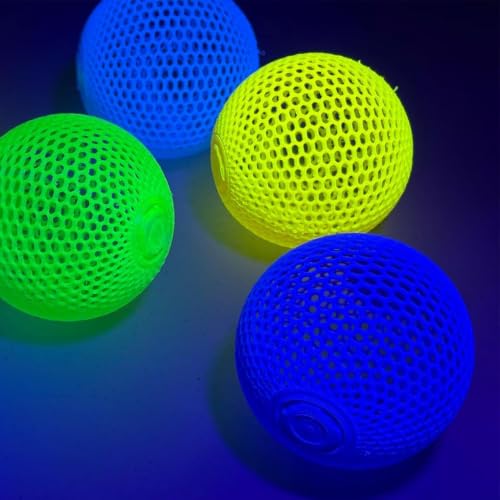 Image of 250G 95A TPU 3D Printer Filament, 1.75mm Glow in The Dark Purple, Soft TPU Flexible 3D Printing Filament, High Hardness & Resilience, Best with UV Lamps,Fit Most 3D Printers