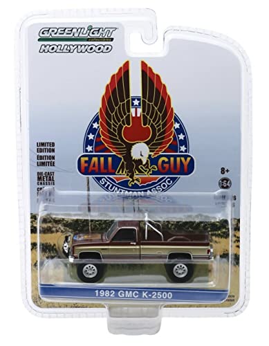 1982 GMC K-2500 Pick-up The Fall Guy 1/64 carré Greenlight 44860 F