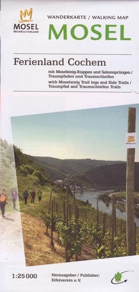 WK Cochem: Wanderkarte Nr. 23 des Eifelvereins (Karten des Eifelvereins)