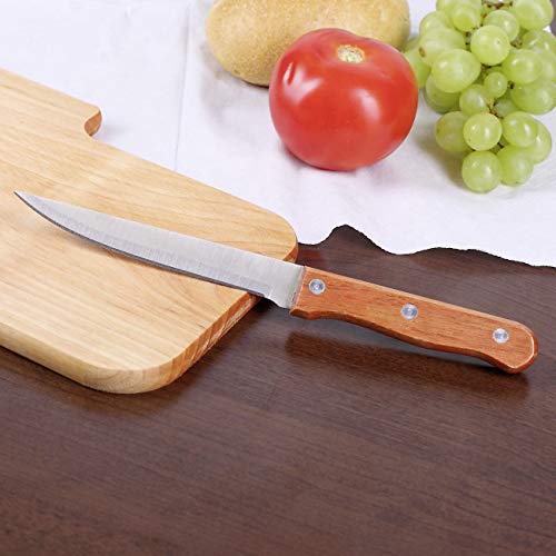 Herz & Heim® Frühstücksbrettchen Set mit Messer mit Gravur Ihres Wunschnamen