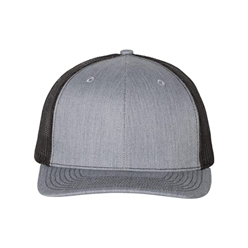 Image of Richardson 112P Patterned Snapback Trucker Hat - Custom Leather Patch Hat | No Minimals | Volume Tiered Pricing