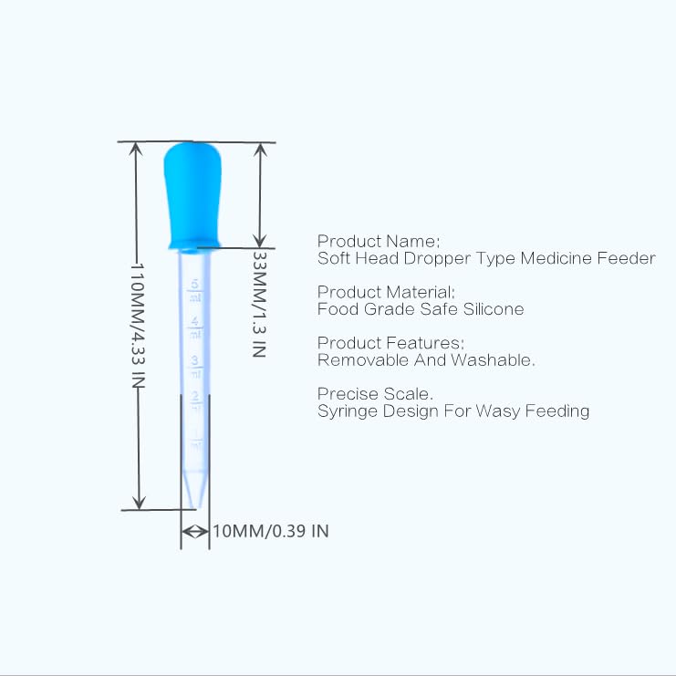 Image of Baby Nasal Aspirator Care Set, Silicone Ball Nasal Aspirator, 5 Milliliter Dropper Feeder, 10 Milliliter Feeding Spoon, Nose, Ear and Navel Dirt Cleaning Tweezers, Silicone and PP Material