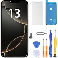 LL TRADER Display für iPhone 13 LCD 6.1\ Bildschirm Ersatz FHD Touchscreen 3D Touch Digitizer Rahmen Montage und Reparaturkits 2026