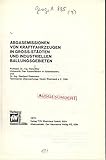 Abgasemissionen Von Kraftfahrzeugen in Grossstadten Und Industriellen Ballungsgebieten