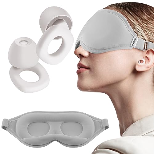 Audree Earplugs- Sleep Mask Set - Noise Cancelling Earplugs and