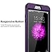 SKYLMW Designed for iPhone 14 Plus Case with Magnetic Invisible Stand Compatible with Mag-Safe Military Drop Tested Shockproof Silicone iPhone 14 Plus Phone Case for Women Men, Purple