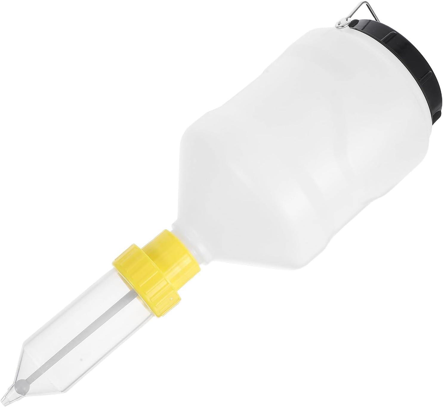 Large Capacity Sauce Dispenser Pump Vertical Squeeze Bottle for Commercial Kitchens Food-grade Condiment Container with Quick-disassembly for Easy Cleaning Precise Dispensing for