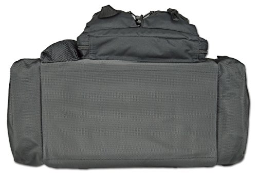 Lightning X Premium Tactical Law Enforcement Police Shift Duty Range Operations Patrol Bag w/Shoulder Strap - Black - Thumbnail 3