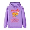 Duoxinbos KATSEYE Hoodies Girls Katseye Merch Kpop Hoodied Sweatshirts Kids Boys Fashion Long Sleeve Graphic Pullover Streetwear Y2k for Fans Purple