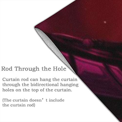 Hkdfjg Anime Du-rar-ara Door Curtains Blackout Protection Privacy Dust-Proof Door Curtain Blind for French Door Panel Doorways or Windows Wall Mount Multifunction Door Curtain