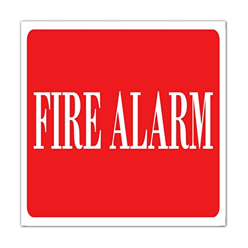 Décoration d'intérieur plaque murale bois alarme incendie caution inspirante