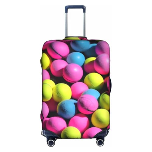Housse de protection en polyester lavable rouge et blanc X-Large avec balles de tennis