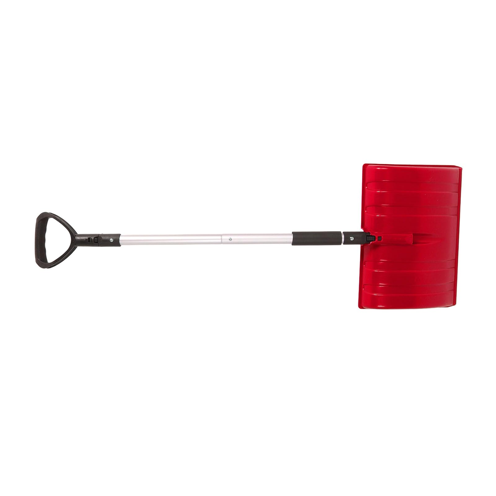 Pala da neve Pala da giardino per auto di emergenza portatile staccabile e leggera (Rosso)