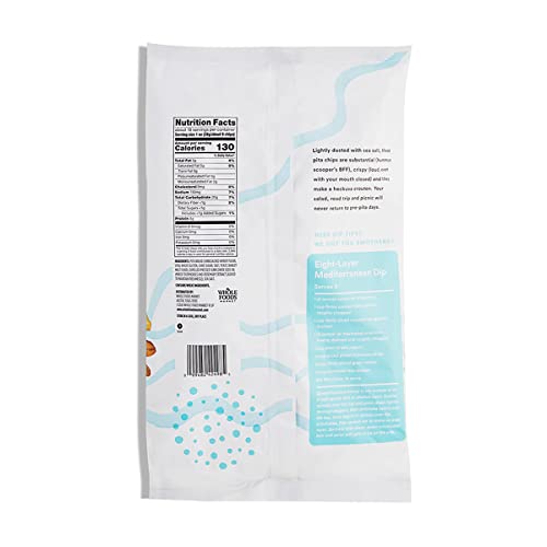 Image of 365 by Whole Foods Market, Sea Salt Pita Chips, 18 Ounce (Pack of 4)