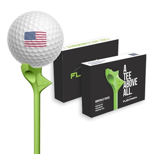 FLIGHTPATH Premium Golf Tees - Green Pack