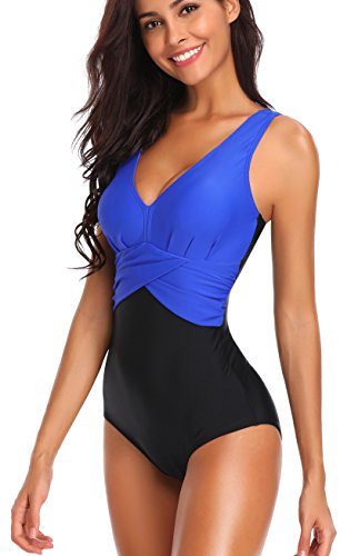 EUDOLAH Ragazza Donna Costume da Bagno Intero Push...