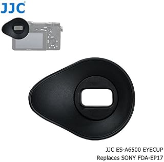 JJC ES-A6500 Oval Shape Soft Silicone 360º Rotatable Ergonomic Camera Viewfinder Eyecup Eyepiece