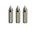 I-Sport 100 Grain Glue on Field Points Archery Replacement Practice Target Arrow Tips 12 Pack