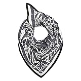 CODELLO Damen Tuch | Logo-Print | 40% Wolle, 30% Viskose, 25% Polyamid, 5% Kaschmir | 140 x 140 x 200 cm