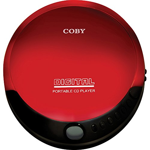 Coby Portable Compact CD Player (Red)