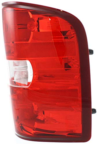Evan Fischer Tail Light Compatible With 2007-2013 Chevrolet Silverado 1500 & 2007-2010 Silverado 2500 Hd Right Sides #TOP1