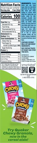 Quaker 030000450178 Chewy Granola Bars Chocolate Chip thumb #10