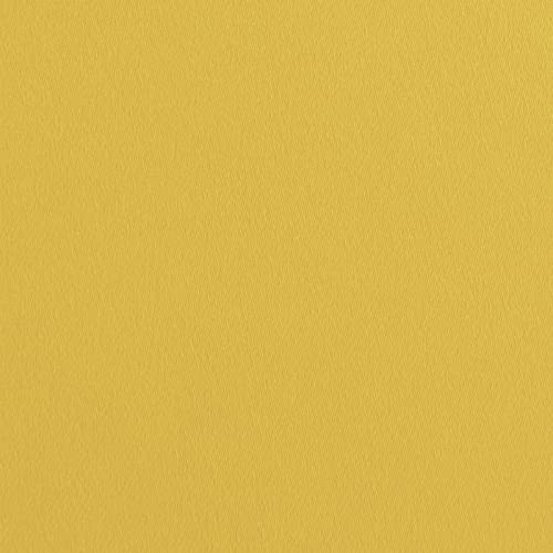 Bedroom Half Window Curtains - Home Decoration Short Drapes Eyelet Top Draperies(Mustard Yellow, 52Wx36L, 2 Panels)