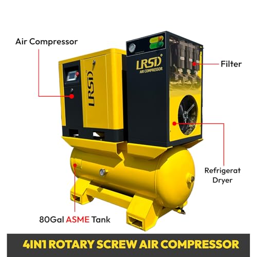 LRSD 7.5HP 4-in-1 VSD Compressor