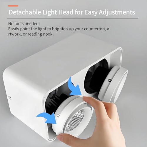 Spotlight LED encastrable 24W carrée orientable 3000K pour bureau et hôtel - 6