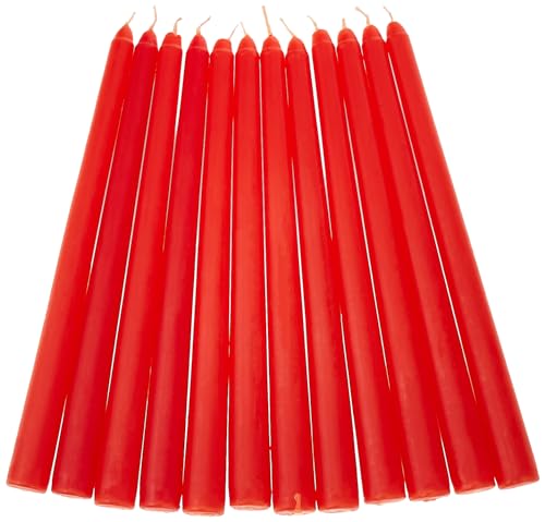 Vertigo Taper Candles Red 10 12Pcs/Box