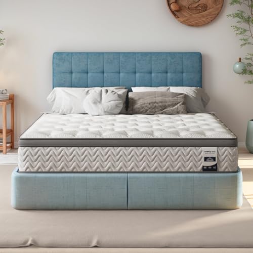Best Bunk Bed Mattresses for Kids: Comfort, Support, and Safety Combined 4 Twin Mattress 6 Inch, Foam and Spring Hybrid Mattresses, Bunk Bed Mattress for Kids, Medium Firm, Durable Support, Fiberglass Free - No Odor, Grey+White (6 Inch)