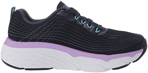 Skechers Women's Max Cushioning Elite Running Walking Sneaker, Navy/Lavender, 12 | Image 5